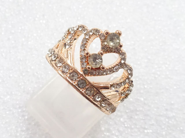 CRYSTAL FASHION RING / JP SIZE 11